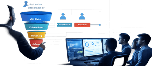 Strukturierte Zusammenarbeit im IT-Nearshoring zwischen Schweizer Ansprechpartnern und Nearshore-Teams