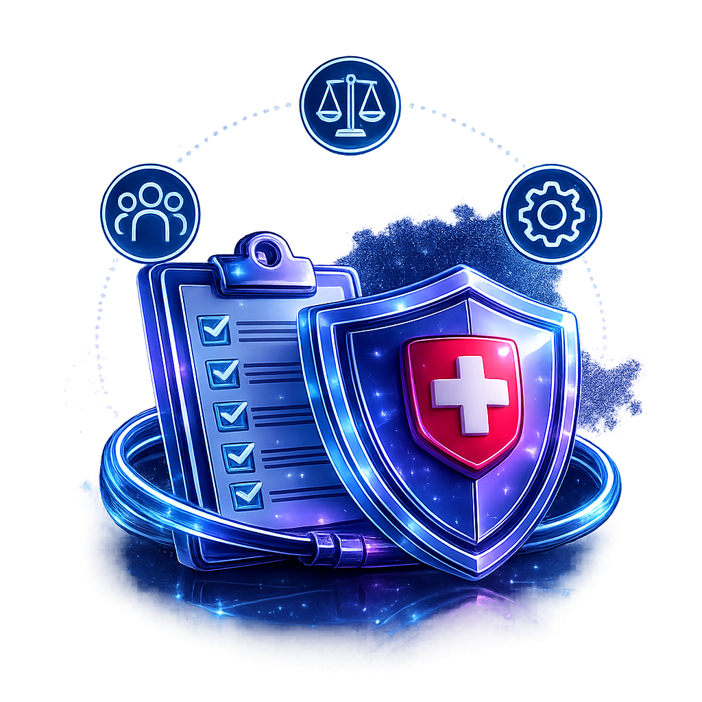 IT-Governance und Kontrolle nach Schweizer Standards mit klarer Verantwortung und Compliance