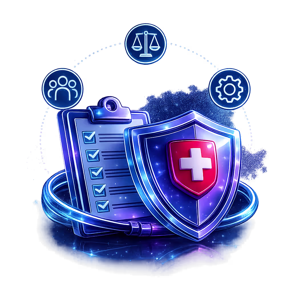 IT-Governance und Kontrolle nach Schweizer Standards mit klarer Verantwortung und Compliance