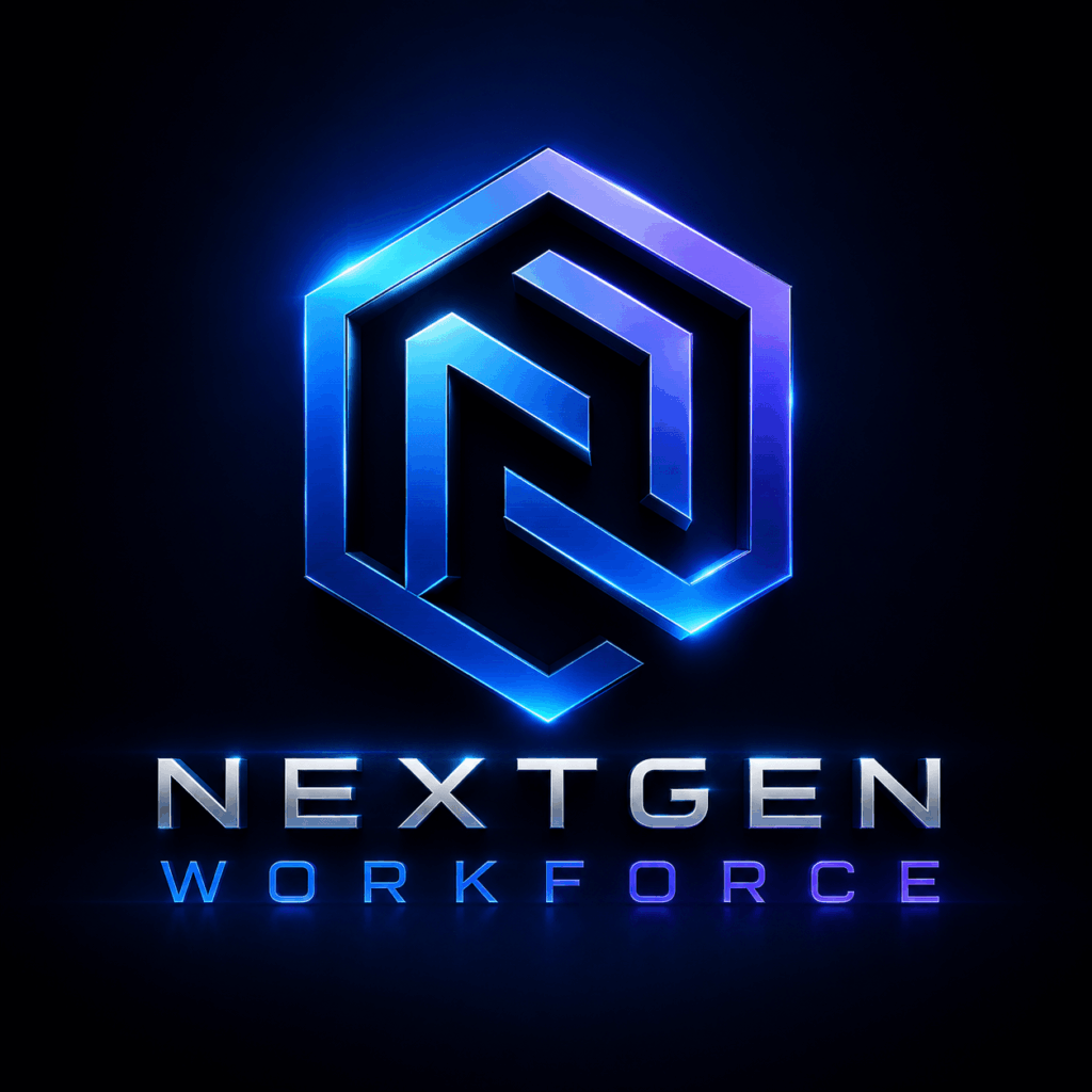 NextGen Workforce Logo – Dedizierte IT-Fachkräfte und flexible Team-Erweiterung für Unternehmen